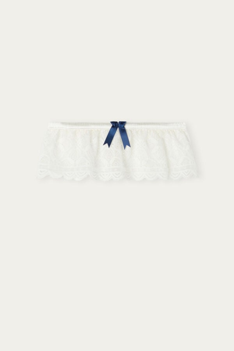 Intimissimi Kanten Garter Wit | BECVG49533